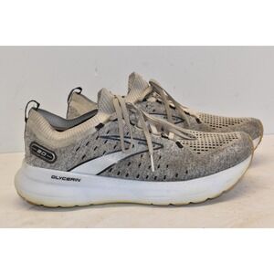 Brooks Glycerin Stealthfit 20 Womens 11B Shoe Gray Running Walking 1203721B163